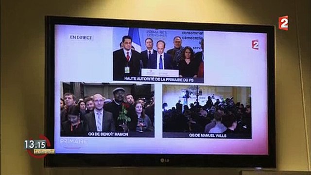 Ambiance très décontractée entre François Baroin et Aurélie Filippetti dans les coulisses d'un plateau télé - Vidéo