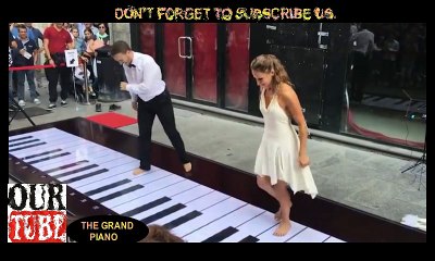 World biggest piano played on foot will make you shocked| watch video| by Our Tube