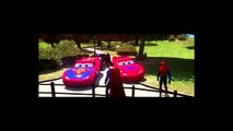 Batman, Superman & Spiderman Custom Cars Race Track Lightning Mcqueen Cars Rayo Macuin1