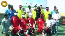 SHREYA SARAN VISIT INDIAN BLIND FOOTBALL FEDERATION DEMO CAMP