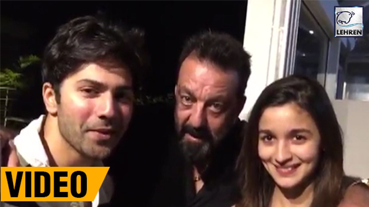 After Madhuri Dixit, Sanjay Dutt Promotes Tamma Tamma Song