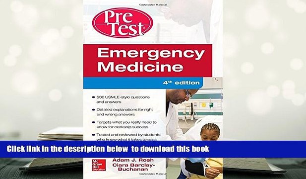 PDF [FREE] DOWNLOAD Emergency Medicine PreTest Self-Assessment and Review, Fourth Edition READ