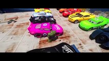 HULK CARS SMASH PARTY 2! Custom Colors Lightning McQueen!! Disney Pixar Cars Fun