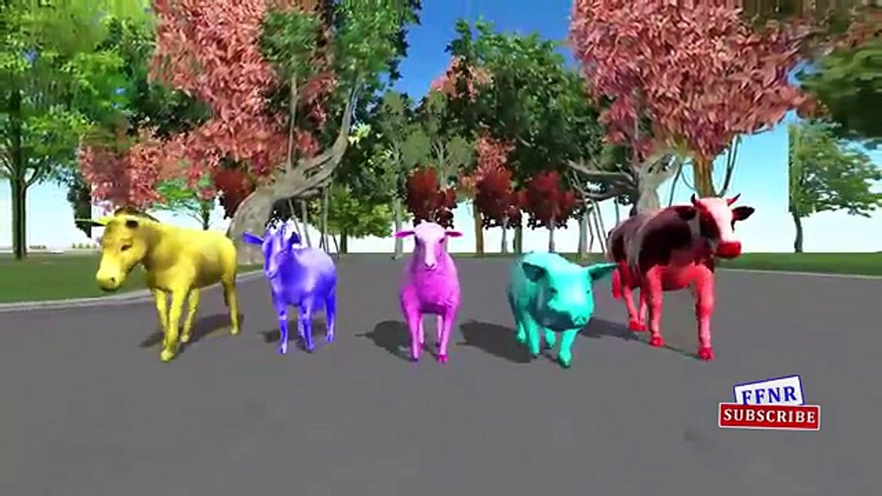 Spiderman cartoon Finger family - Tiger horse Lion Finger family rhymes 3d animation
