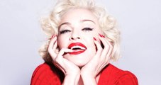 58 Yaşındaki Madonna, Ata Binerek Gençlere Taş Çıkardı