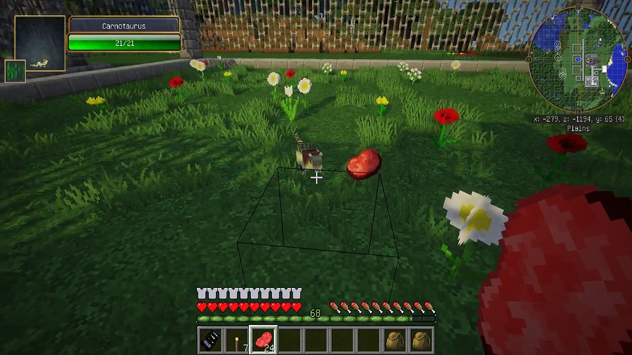 СТРАННЫЙ ВИРУС ЗОМБИ, ЧТО БУДЕТ С КОЛЯНОМ И НОВЫЙ ДИНОЗАВР #20 ЗОМБИ АПОКАЛИПСИС В МАЙНКРАФТ-UY_Eqh-u6dY