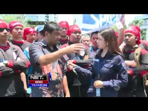 Buruh Tuntut Penghapusan UU Tax Amnesty - NET 12