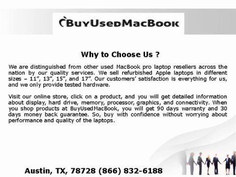 Buy a high quality Used MacBook Air from BuyUsedMacBook