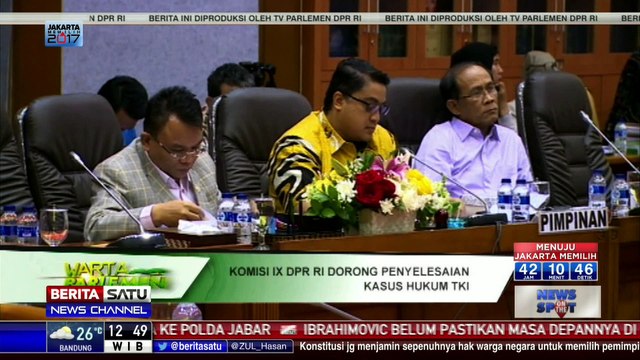Komisi IX DPR Desak Penyelesaian Kasus Hukum TKI