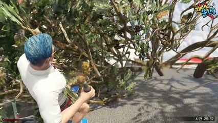 GTA5의 피카츄 전기산을 하산하라!! [ GTA5 온라인 재밌는 순간들 ] - 피카리스코 김블루-OiLuDCsyKfQ