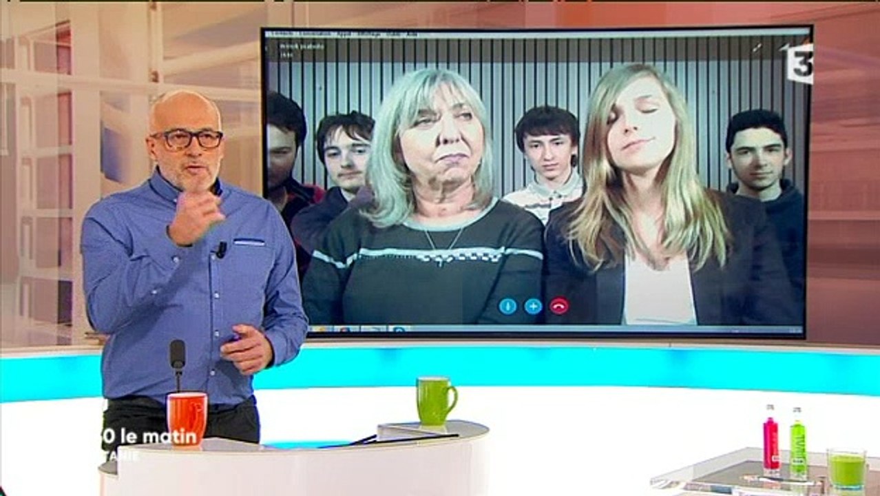 Participation des élèves du lycée de Gourdon à l’émission « Occitanie matin »