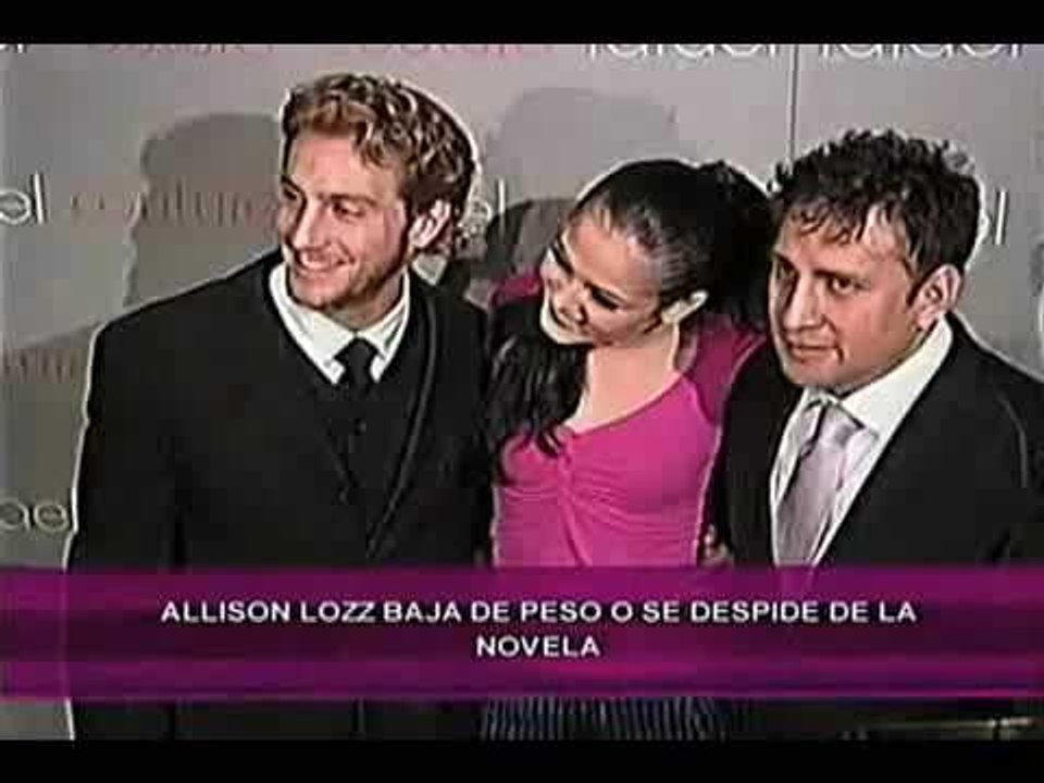 Ponen a dieta a Allison Lozz