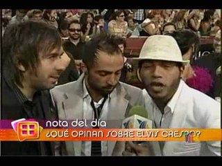 Opiniones sobre "la gracia" de Elvis Crespo