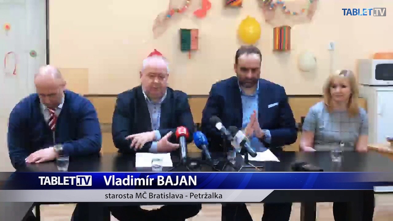 ZÁZNAM: TK starostu MsČ Bratislavy - Petržalka Vladimíra Bajana a predsedu BSK Pavla Freša