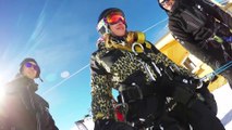 Bun J Ride à Tignes : du saut à l'élastique en ski sur tremplin