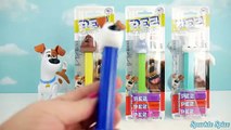 Best Candy Toys and The Secret Life of Pets Pez Candy Dispensers Toy Surprises