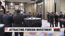 Korea's acting president guarantees safe business environment for foreign investors