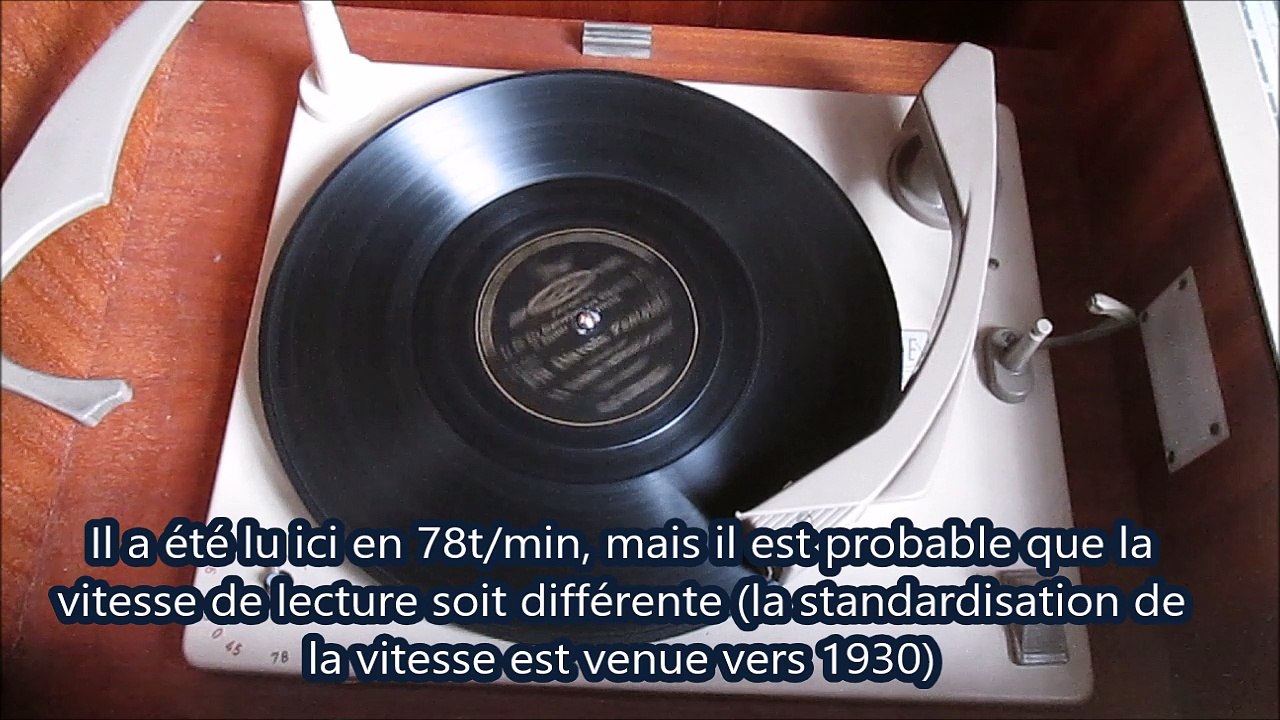 Fra Diavolo - Fantaisie de Auber ?- Garde républicaine de Paris (1901)