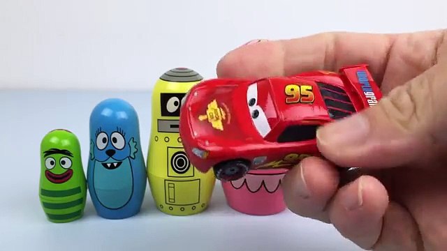 Learn Colours & Sizes For Children With Yo Gabba Gabba Stacking Cups Muno Foofa Brobee Toodee Plex