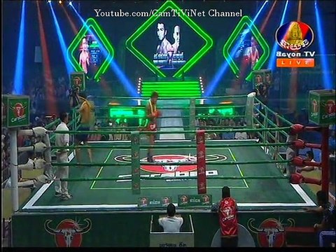 Thun ChanTak Vs Thai, Khmer Thai Boxing, 12 February 2017, Bayon Boxing