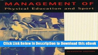[Read Book] Management of Physical Education and Sport (Brown   Benchmark) Kindle