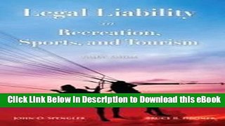 DOWNLOAD Legal Liability in Recreation, Sports,   Tourism Mobi