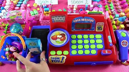 SHOPKINS SEASON 1 2 3 4 - BABY ALIVE GOES SHOPPING FOR SHOPKINS !