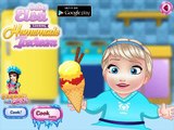 Elsa Baby Cooking Icecream | Disney Frozen Game - Best Games for Kids