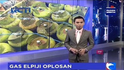 Pedagang Buah Oplos Gas Elipiji 3 Kg di Jambi