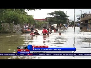 Bandung Dinyatakan Siaga Banjir dan Longsor Selama Sebulan - NET 16