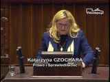 Poseł Katarzyna Czochara - Wystąpienie z dnia 09 lutego 2017 roku.