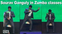 Watch Sourav Ganguly Dance: Zumba classes