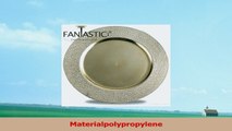 Fantastic 6pcsSet New Claassic Design Round 13x13 Charger Plates with Metallic Finish 2a76394d