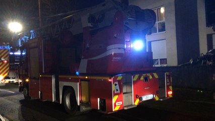 Incendie d'un appartement : un homme hospitalisé