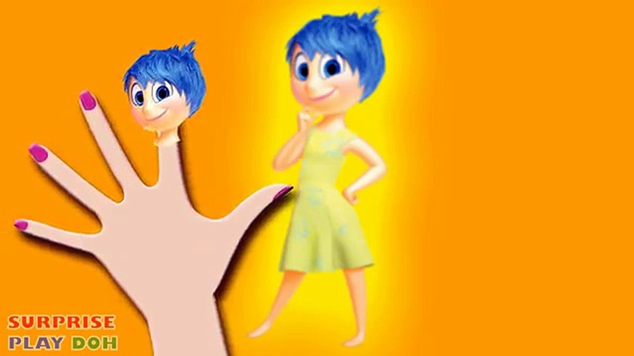Inside Out | Finger Family Nursery rhyme