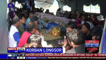 Tujuh Korban Longsor di Bali Dikebumikan