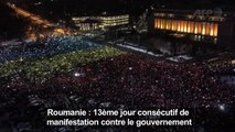 Les Roumains de nouveau dans la rue contre le gouvernement