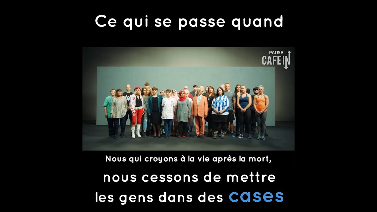 Ce qui se passe quand nous cessons de mettre les gens dans des cases