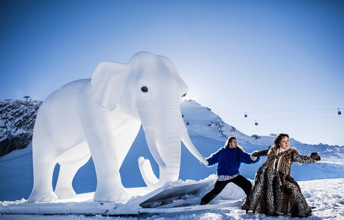 Hannibal 2017 – Elefant zieht von Salzburg nach Sölden um