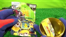Minions Surprise Eggs Garden - Digging Up Toys & Candy!