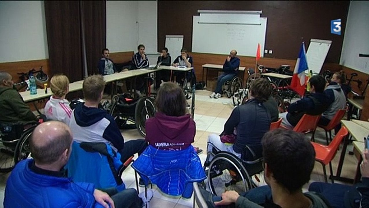 Equipe de France de Paratriathlon - Boulouris 2017 - France 3 Côte d'Azur