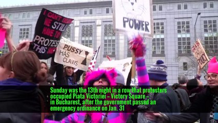 Anger and Mistrust Fuel Unabated Protests in Romania