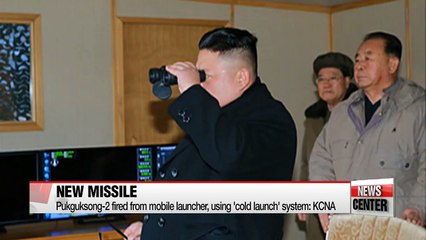 N. Korea says test of new ballistic missile was successful