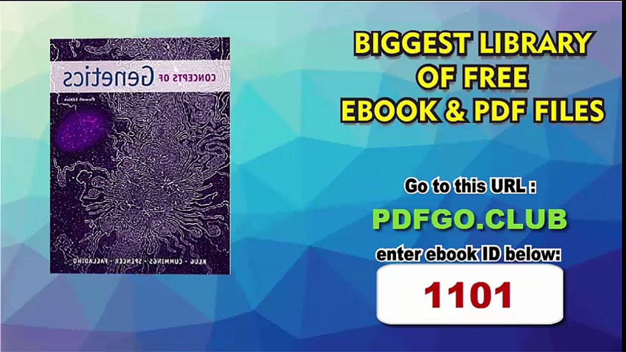 Concepts of Genetics Plus MasteringGenetics with eText -- Access Card Package (11th Edition) (Klug et al. Genetics Series)
