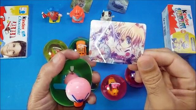 11 яиц с сюрпризом Киндер сюрпризы и игрушки -сюрприз яйца играть doh