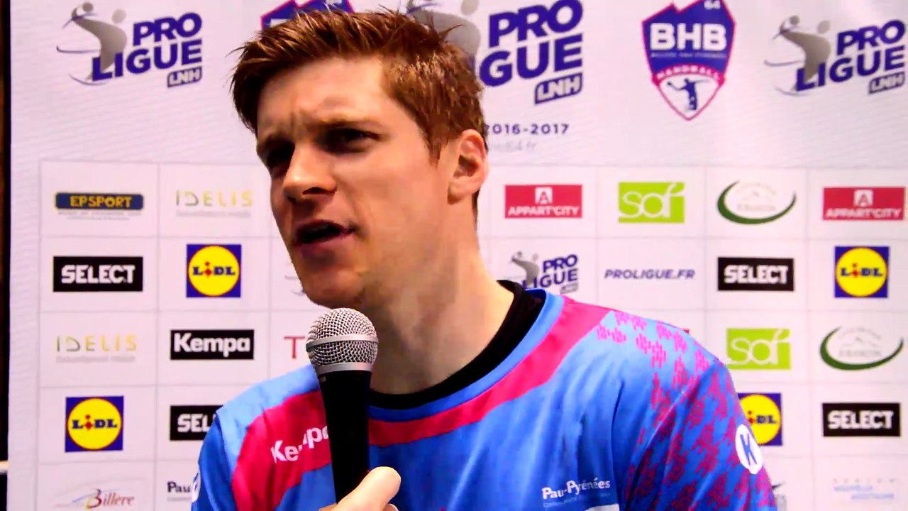 Billère 20 - 25 Massy / La réaction de Loic VanCauwenberghe