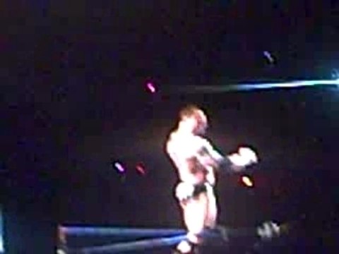 WWE SMACKDOWN LIVE TOUR BERCY ENTREE BATISTA 3