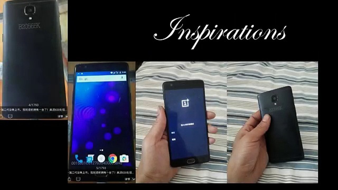 OnePlus 3 Concept 3D Video Rendering Based on Live Image Leaks