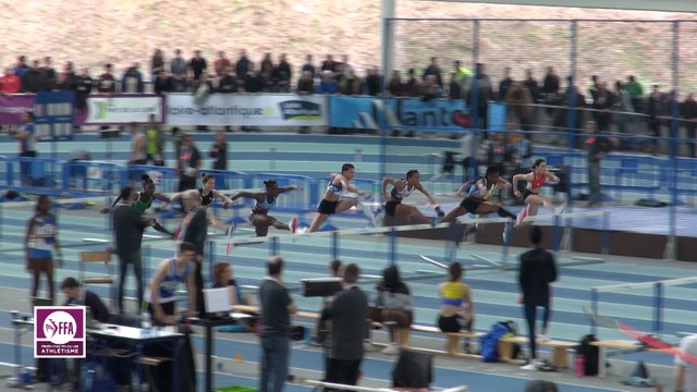 Finale 60 m Haies Juniors Filles