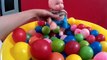 Jono Baby Doll Playing Ball Pit Fun Balls Baby Doll Bath Time & Learn Colors BABY DOLL